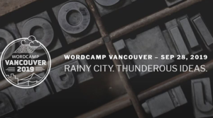 WordCamp 2019 à Vancouver