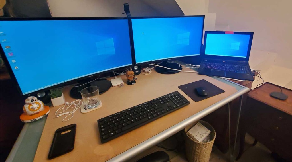 Ma configuration hybride : entre travail et loisir