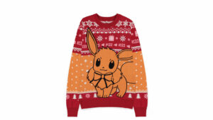 Pull de Noël Évoli Pokémon : Ajoutez une touche geek à vos fêtes!