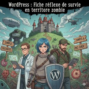 WordPress : Fiche réflexe de survie en territoire zombie