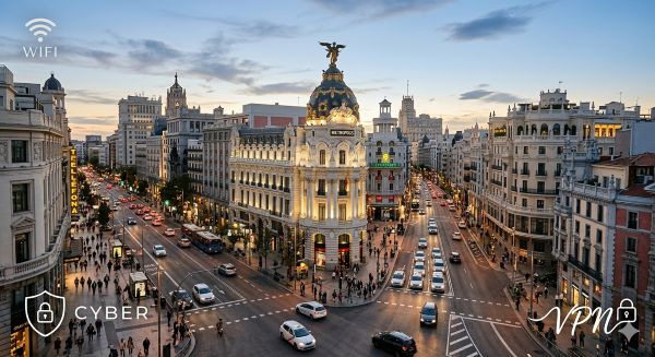 Madrid’s free wifi. Free for whom, exactly?